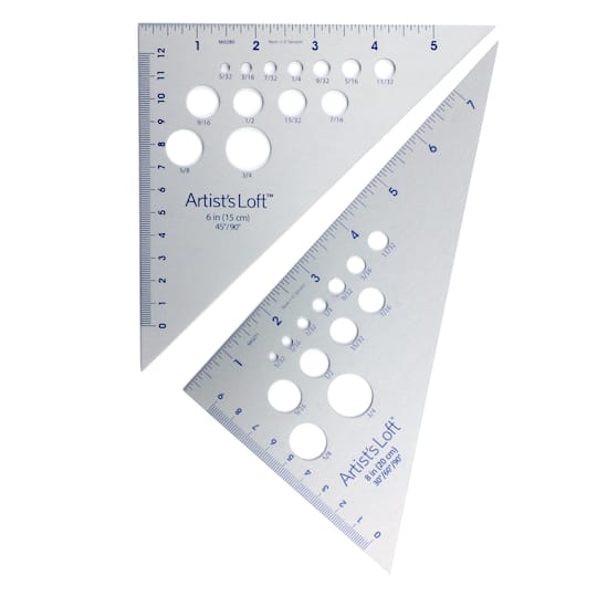 6 Pack: Aluminum Triangle Set by Artist's Loft™